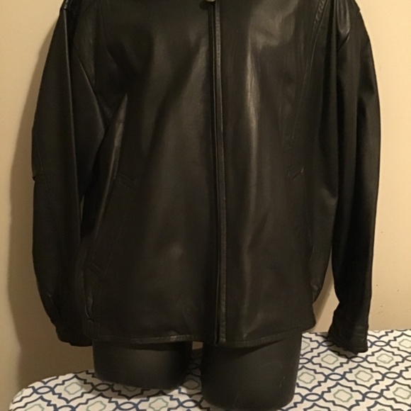 🔥Rainforest, soft leather jacket, men’s size Xl, new condition, see photos - Picture 2 of 8